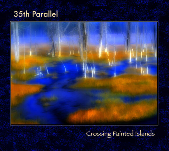 Album cover for Crossing Painted Islands by 35th Parallel